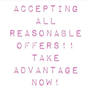 MAKE ME A REASONABLE OFFER